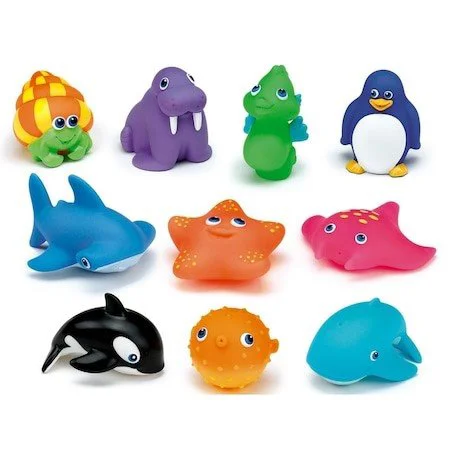 Набор для ванной Eddy Toys Морские животные, 10 игрушек