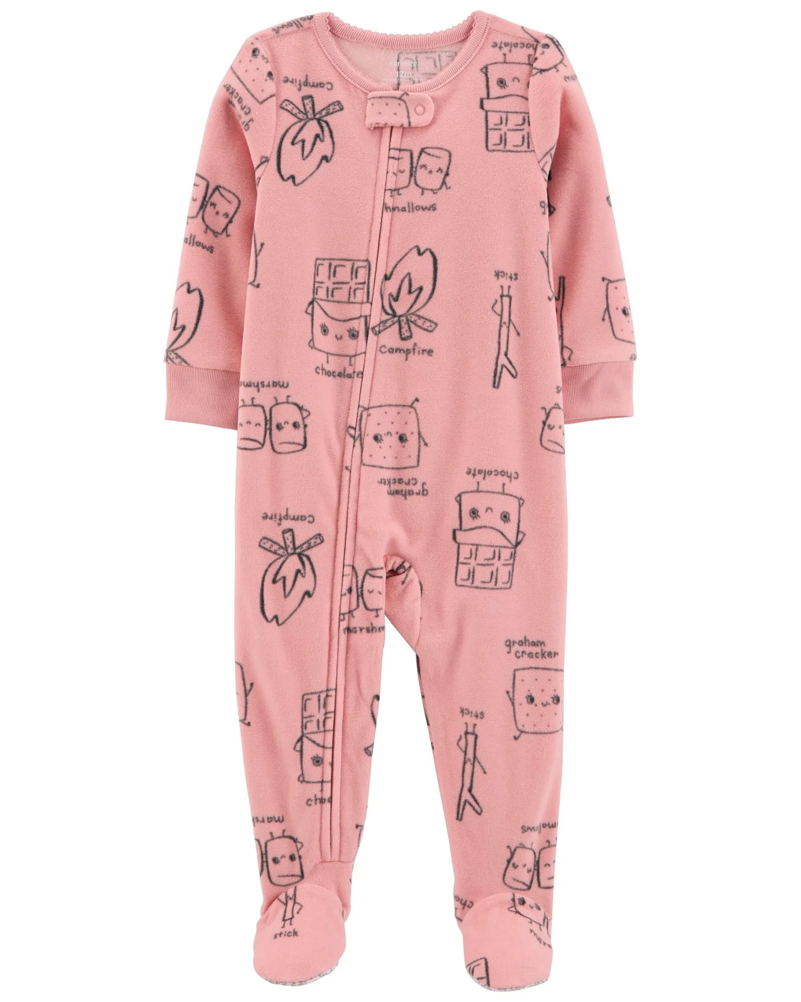 Carter's Pijama Fleece roz