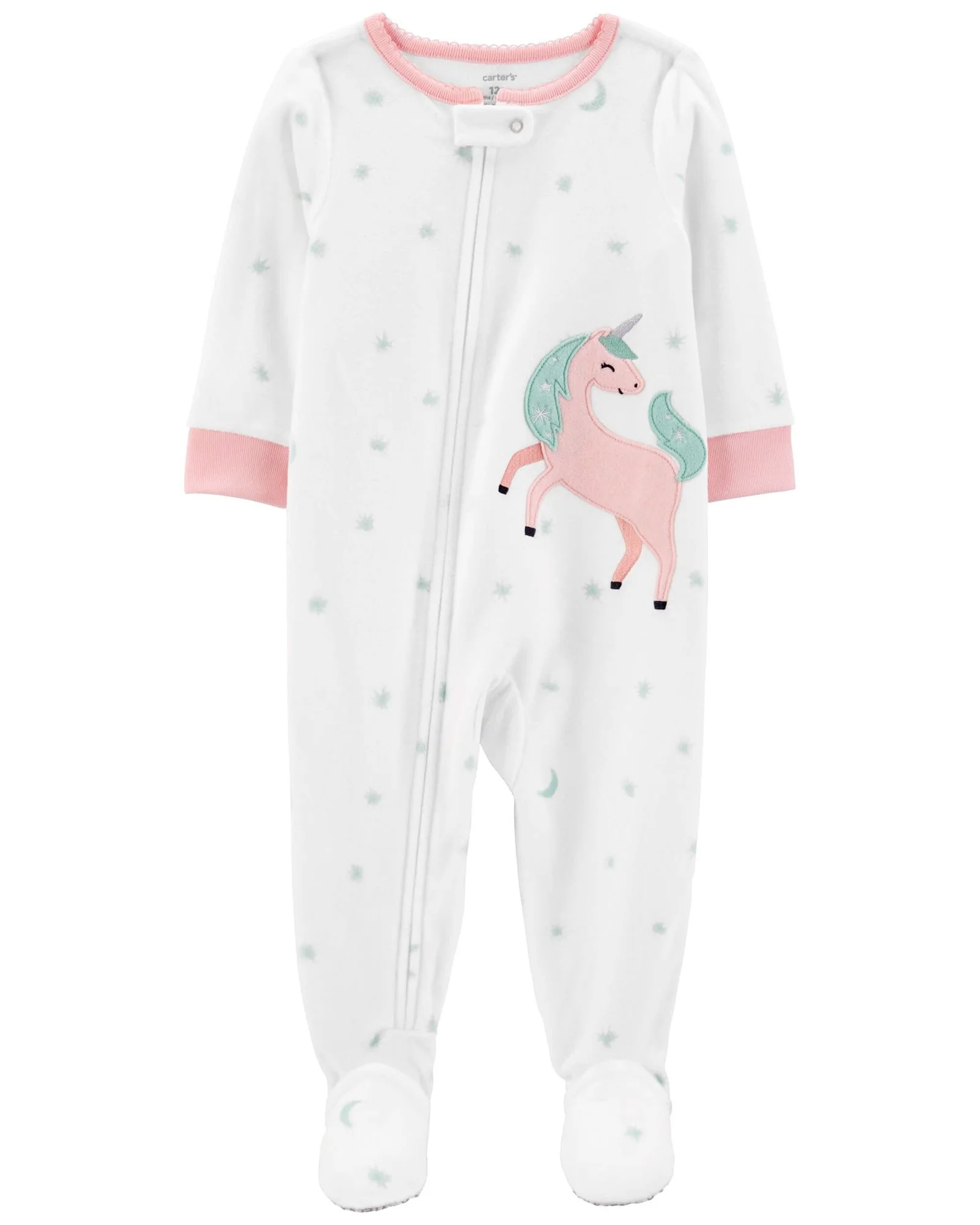 Carter's Pijama fleece Unicorn