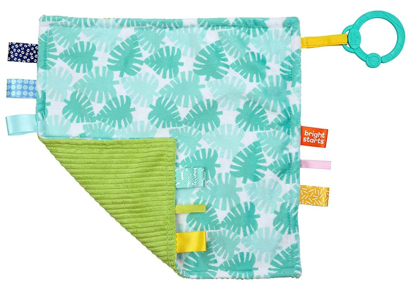 Веселое одеяло Bright Starts Little Taggies с тропическим рисунком