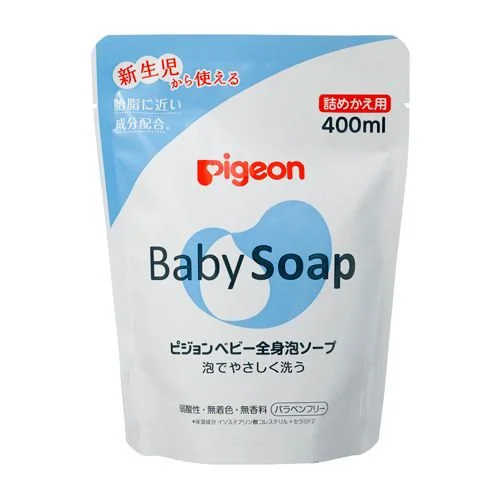 Rezerva sapun-spuma pentru copii Pigeon, 400 ml