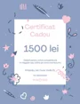 Подарочный сертификат, 1500 лей