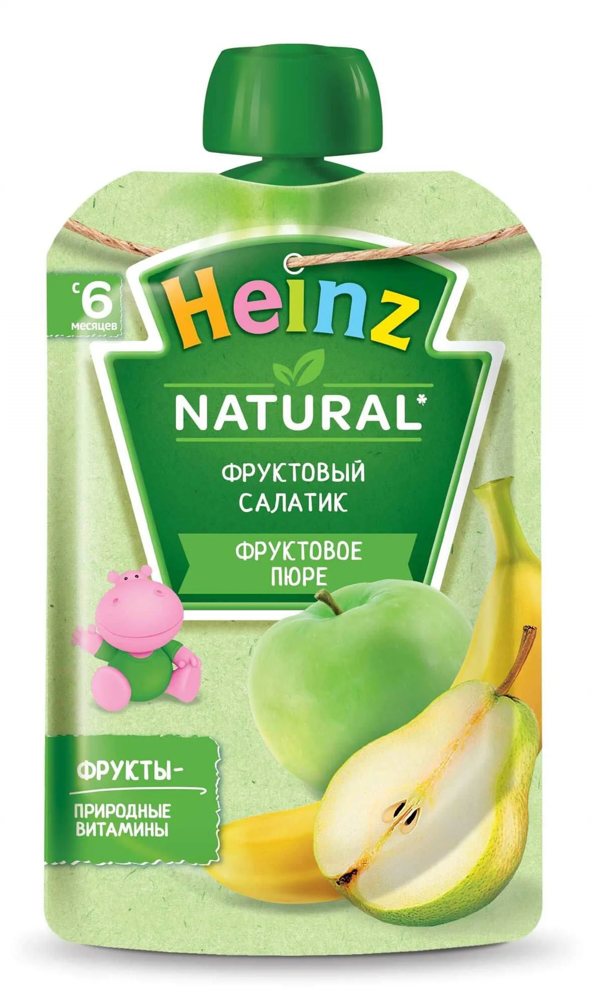 Piure Heinz Salata de fructe (6+ luni), 90 g