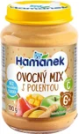 Piure Hamanek Mix de fructe cu polenta (6+ luni), 190 g