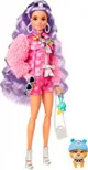 Papusa Barbie Extra cu par violet