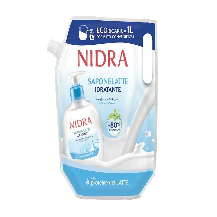 Rezerva sapun lichid Nidra Latte Hidratant, 1000 ml