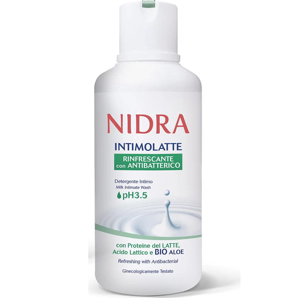 Sapun intim racoritor si antibacterian Nidra Fresh cu dozator, 300 ml