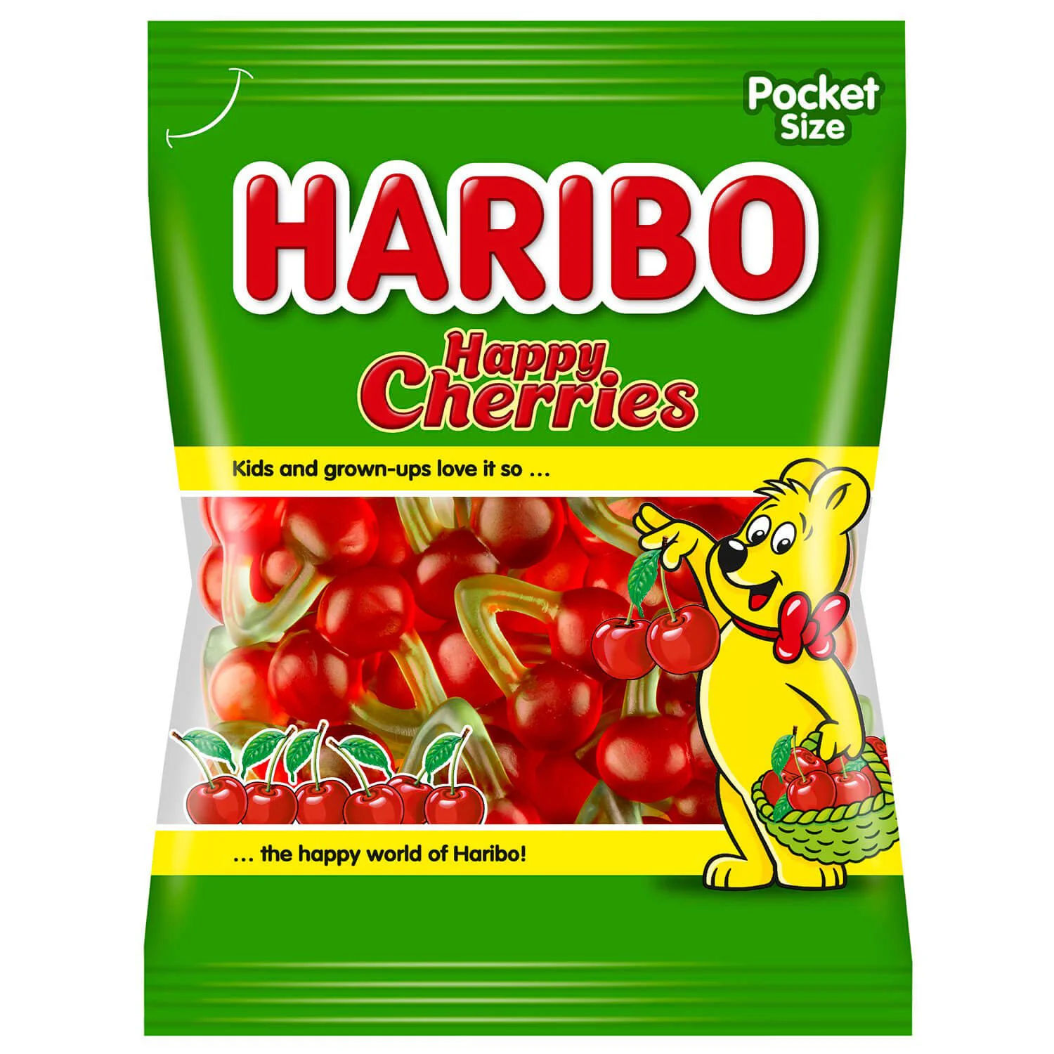 Jeleuri Haribo Happy Cherries, 100 g
