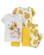 Carter's Set 2 pijamale Floarea Soarelui