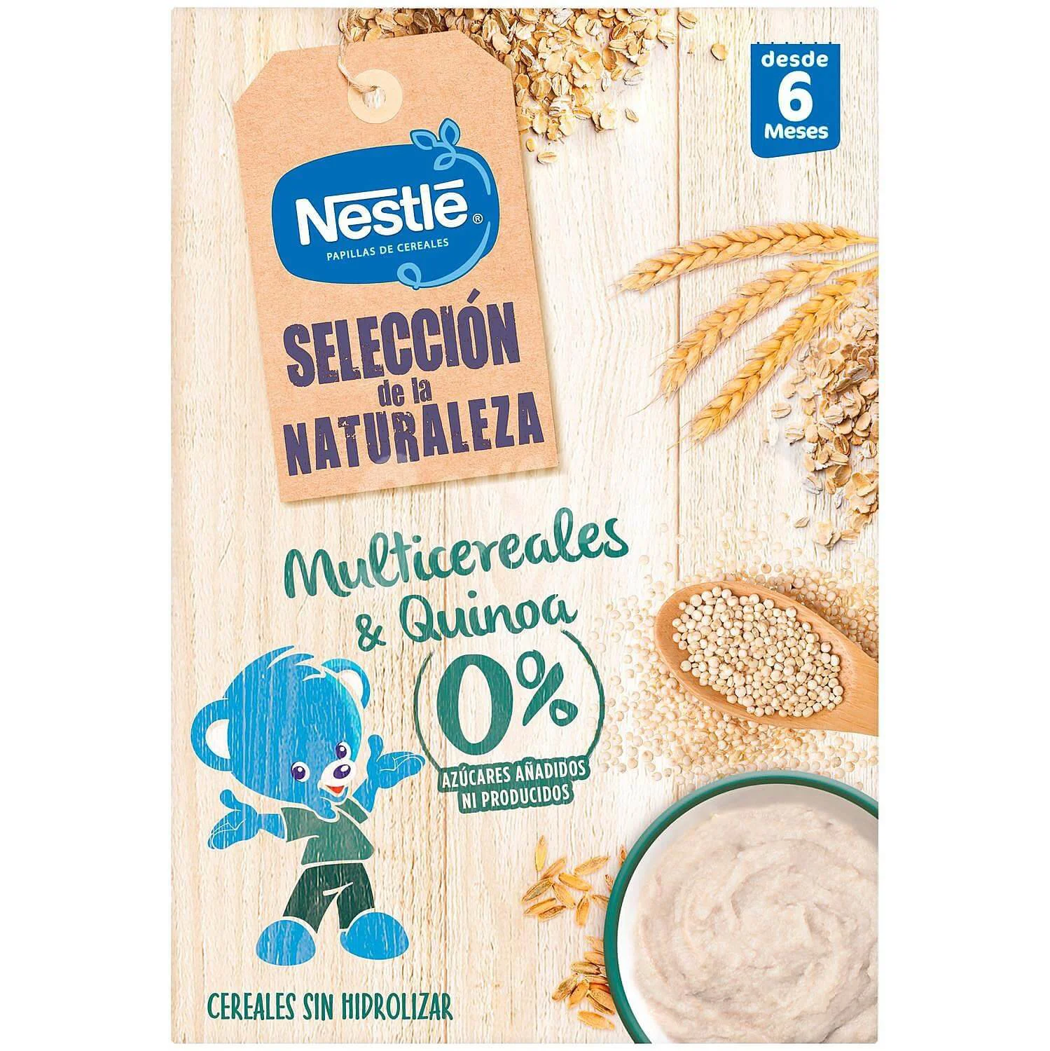 Terci multicereale fara lapte Nestle cu quinoa (6+ luni), 270 g