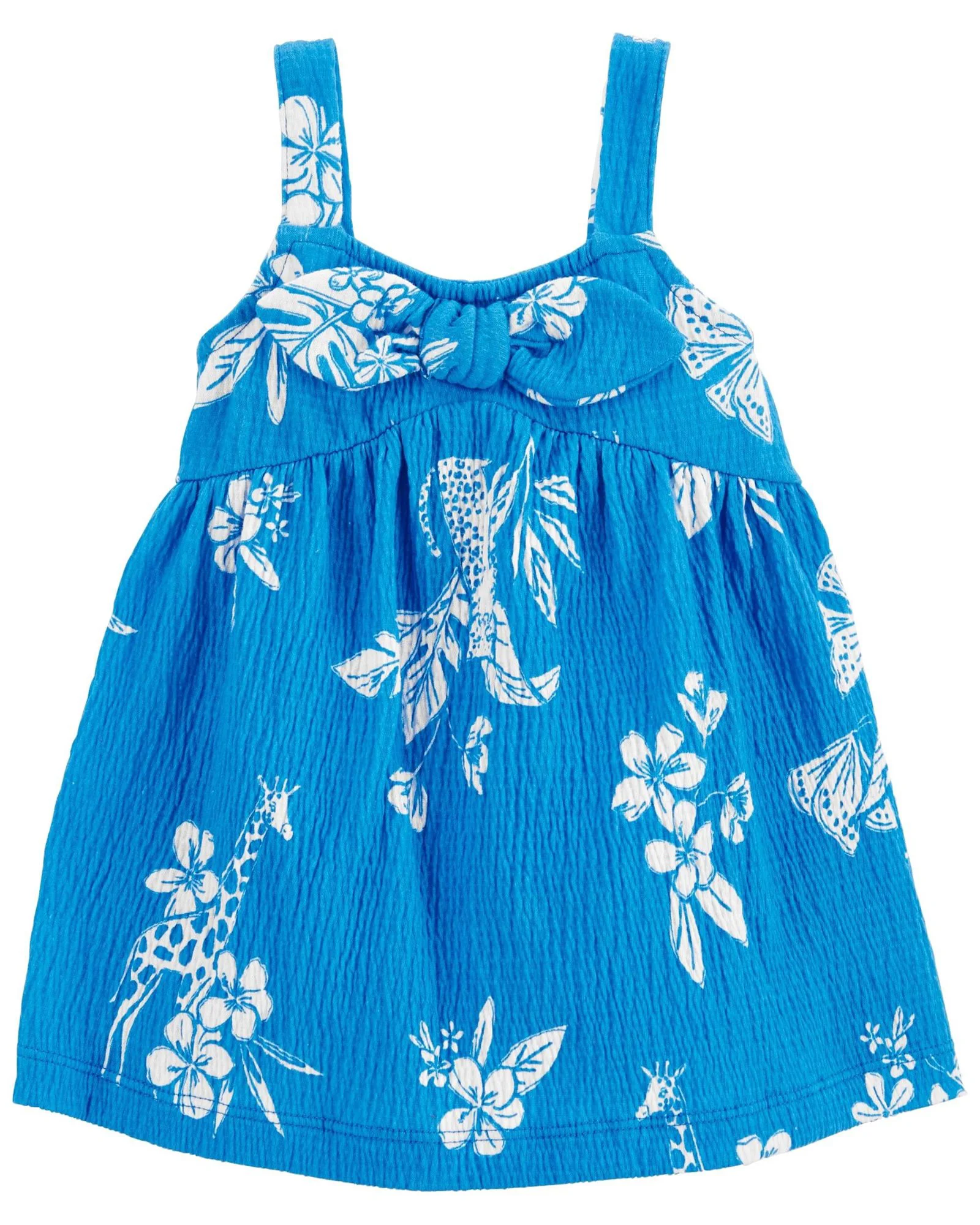 Carter's Платье с декоративным узлом Tropical