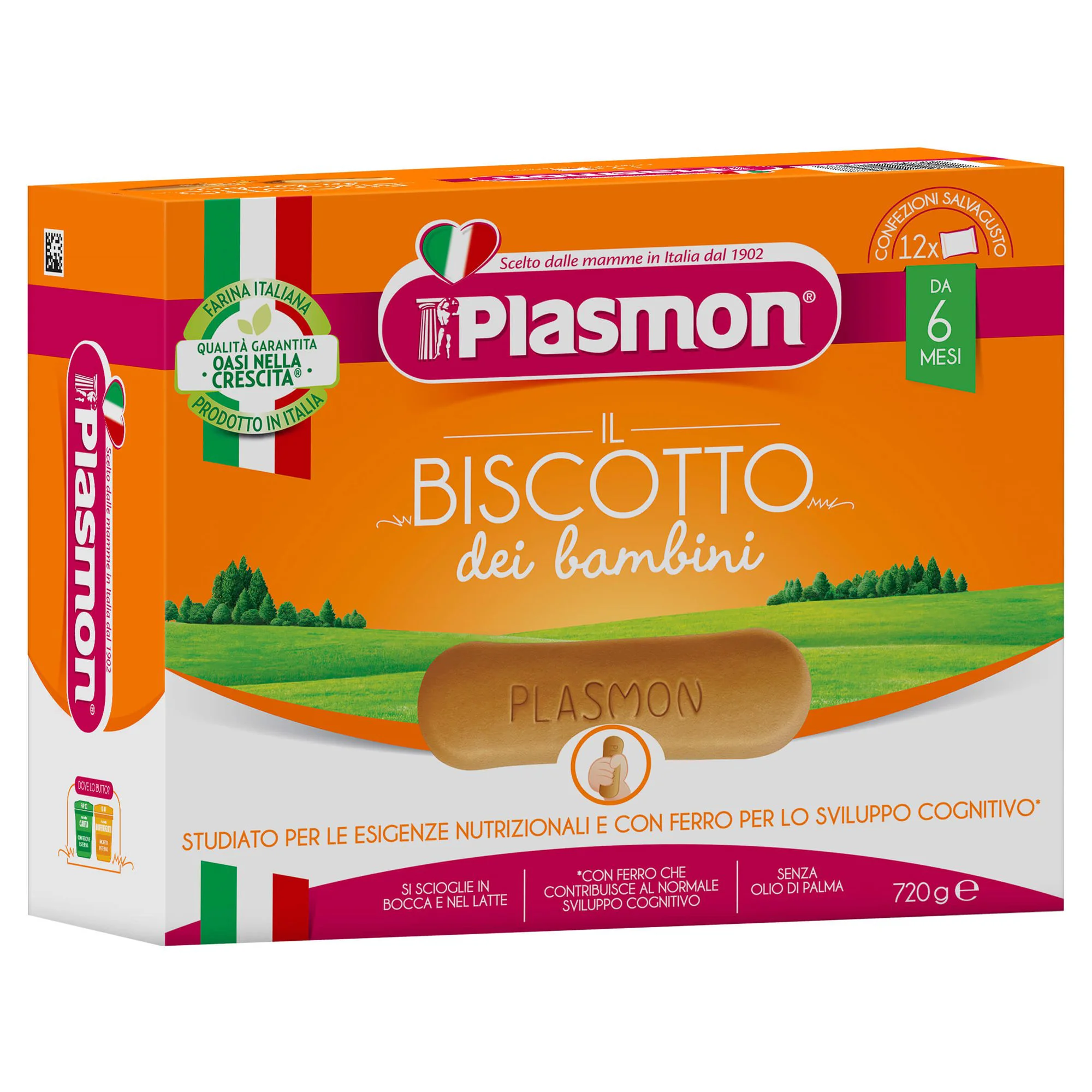 Biscuiti Plasmon (6+ luni), 720 g