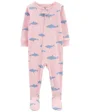 Carter's Pijama cu fermoar Delfin
