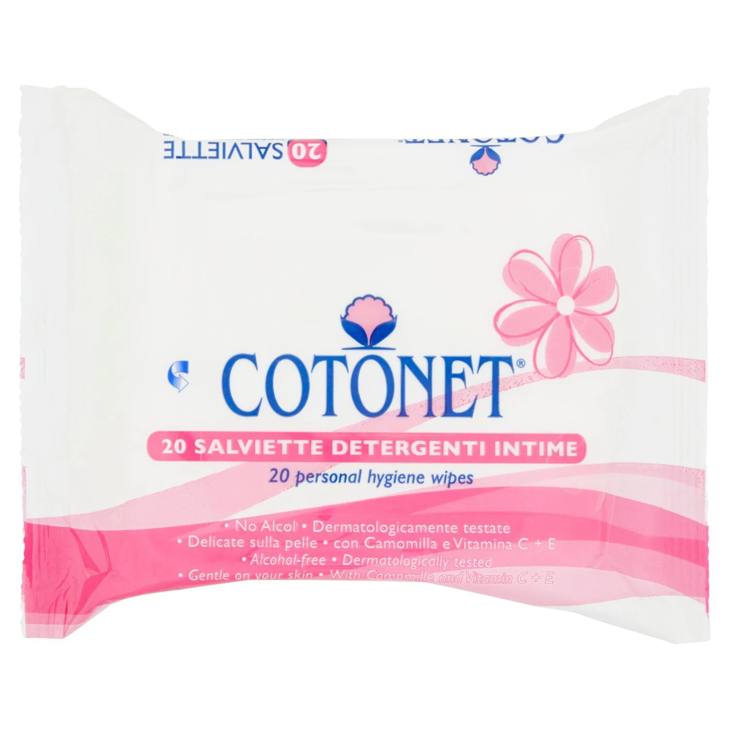 Влажные салфетки для интимной гигиены Cotonet, 20 шт.