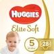 Подгузники Huggies Elite Soft Jumbo 5 (12-22 кг), 28 шт.