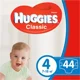 Scutece Huggies Classic Jumbo 4 (7-18 kg), 44 buc.