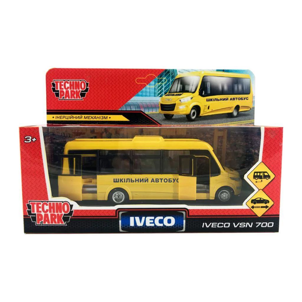 Masina cu inertie Technopark Autobuz, Iveco Daily