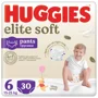 Chilotei Huggies Elite Soft Mega 6 (15-25 kg), 30 buc.