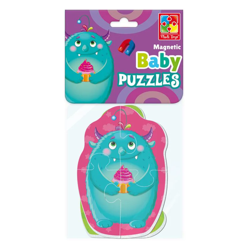 Puzzle magnetic Vladi Toys Baby Monstri