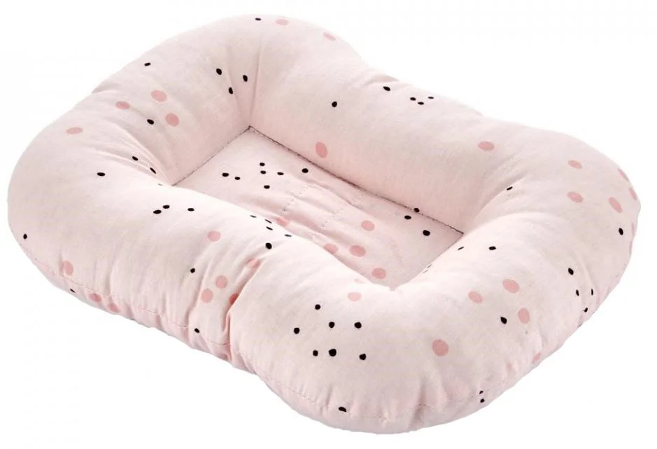 Подушка для кормления в горошек BabyJem Pink