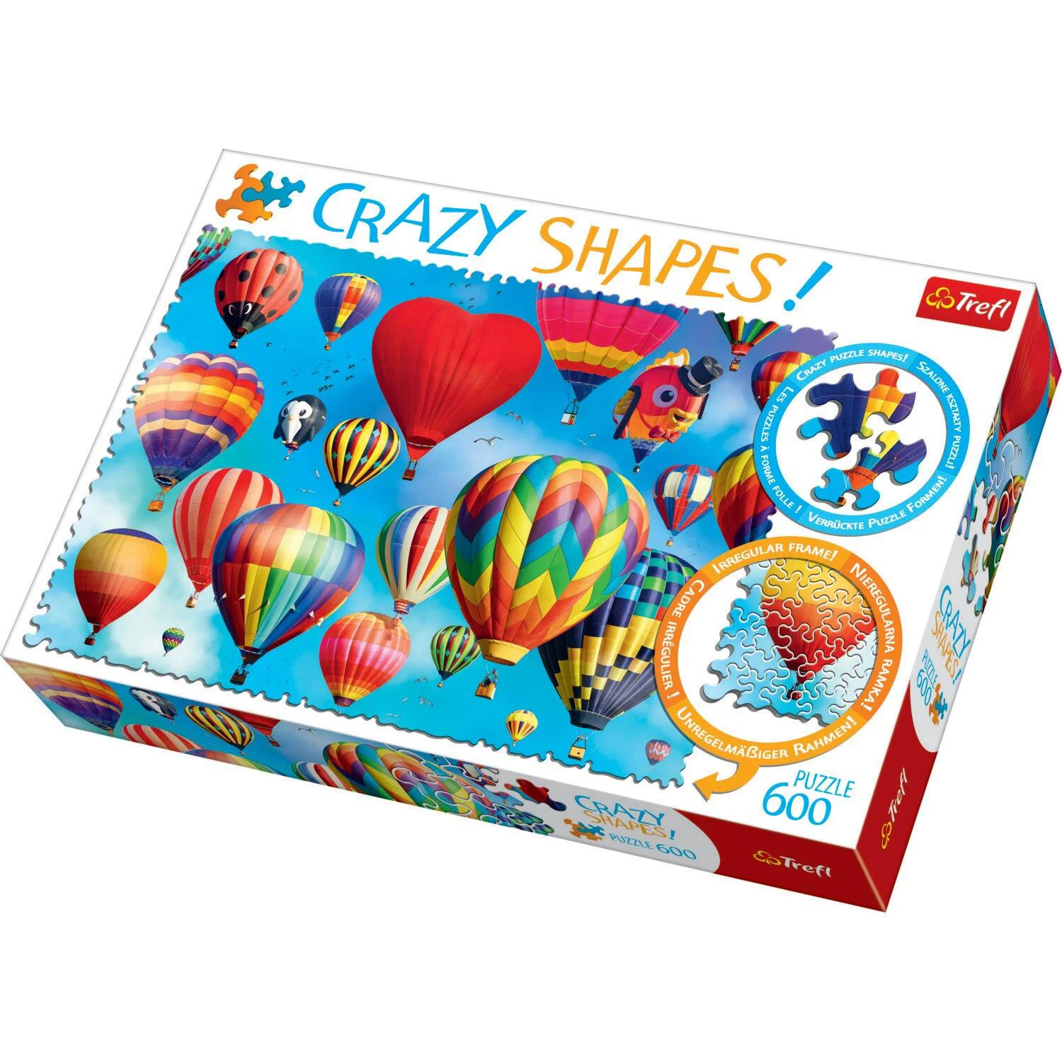 Puzzle Trefl Baloane colorate, 600 piese