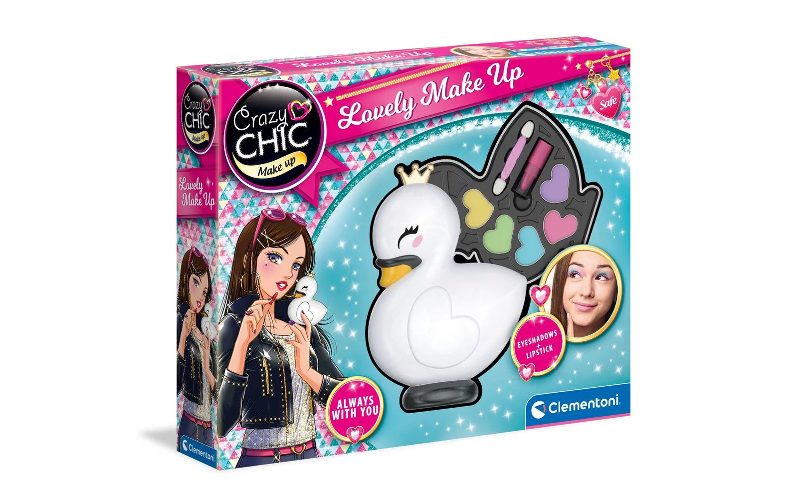 Набор для макияжа Crazy Chic Лебедь