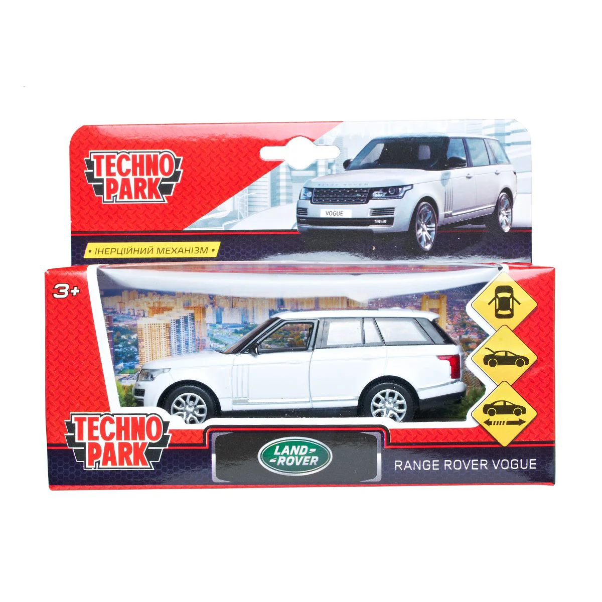 Автомодель Technopark Range Rover Vogue Белый