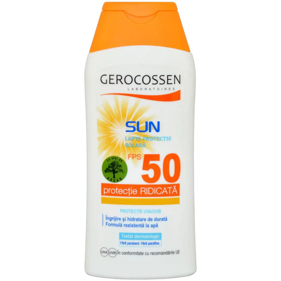 Lapte pentru protectie solara Gerocossen SPF50, 200 ml