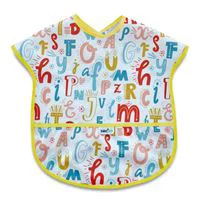 Нагрудник с карманом BabyJem Alphabet, 28x41 см