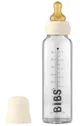 Стеклянная бутылочка BIBS Ivory с латексной соской 0+ месяцев, 225 мл
