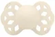 Анатомическая силиконовая пустышка BIBS Infinity Ivory (0-6 мес.)