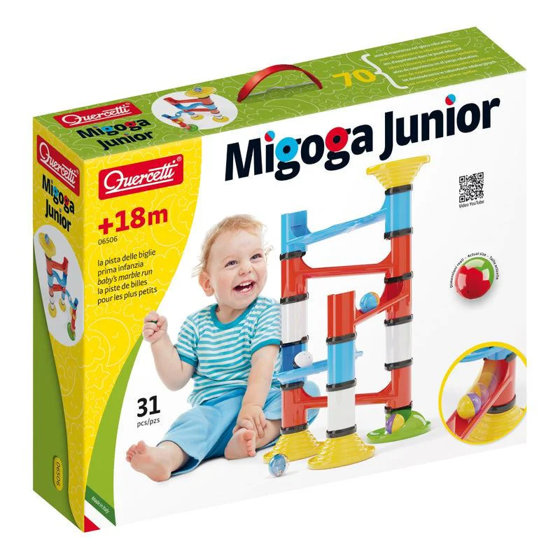 Set de joaca Quercetti Pista cu bile Migoga Junior