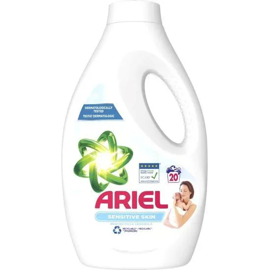Жидкое моющее средство Ariel Sensitive Skin, 20 стирок