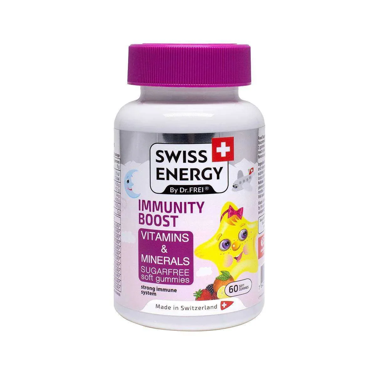 Jeleuri gumate Swiss Energy Immunity Boost, 60 buc.