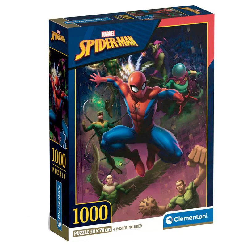 Puzzle Clementoni Spiderman, 1000 piese
