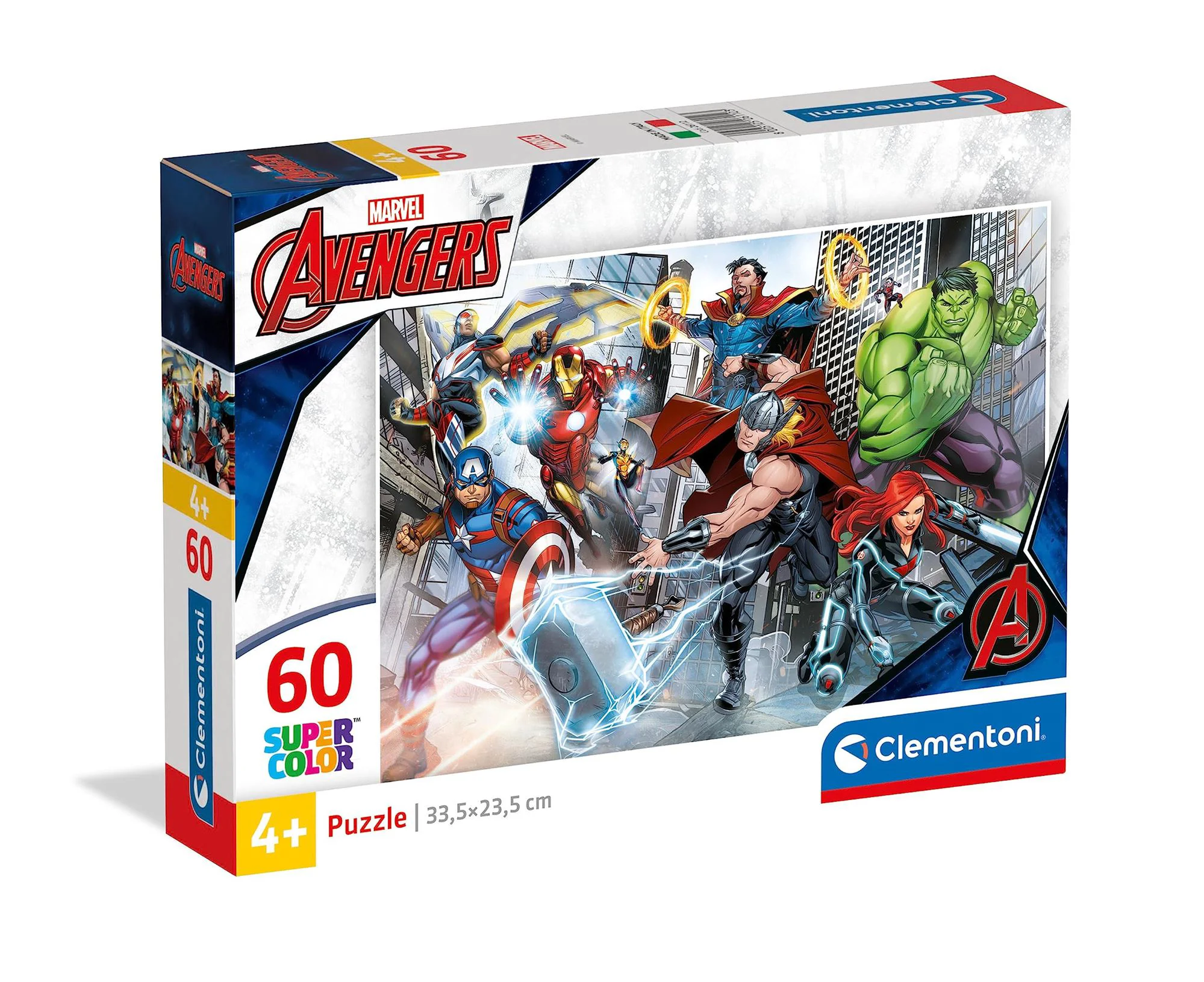 Puzzle Clementoni SuperColor The Avengers, 60 piese
