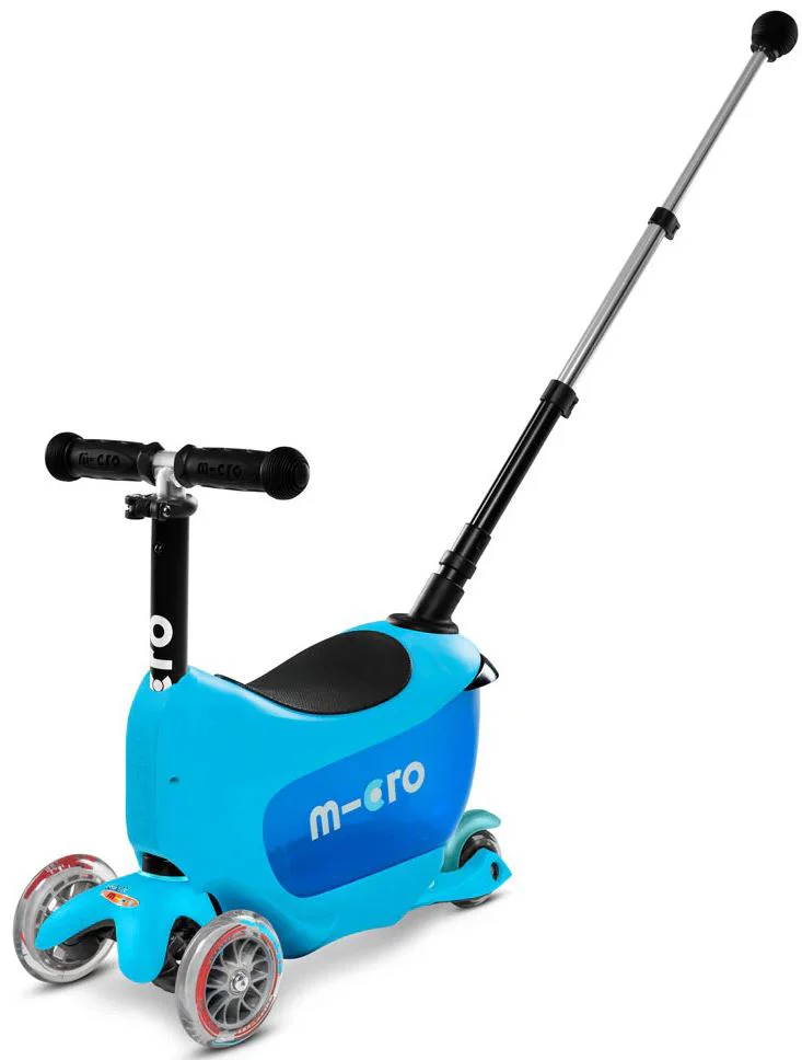 Trotineta Micro Mini2go Deluxe Plus Blue