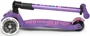 Trotineta pliabila Micro Maxi Deluxe Foldable LED Purple