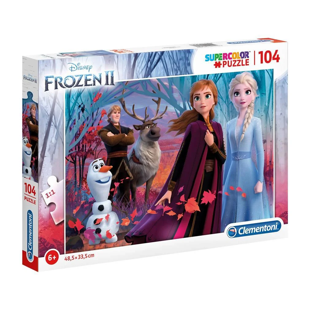 Puzzle Clementoni Frozen II, 104 piese