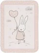 Plapuma super moale KikkaBoo Rabbits in Love, 80x110 cm