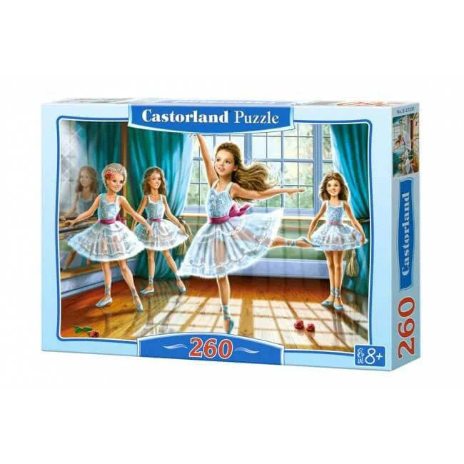 Puzzle Castorland Little Ballerinas, 260 piese