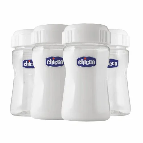 Емкость для хранения грудного молока Chicco, 150мл, 4 шт.