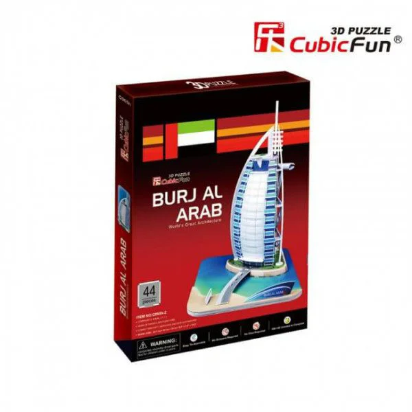 Puzzle 3D CubicFun Burj Al Arab