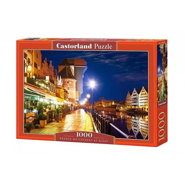 Puzzle Castorland Gdańsk Waterfront at Night, 1000 piese
