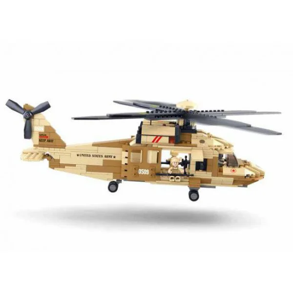 Конструктор Sluban Army UH-60L Black Hawk Helicopter