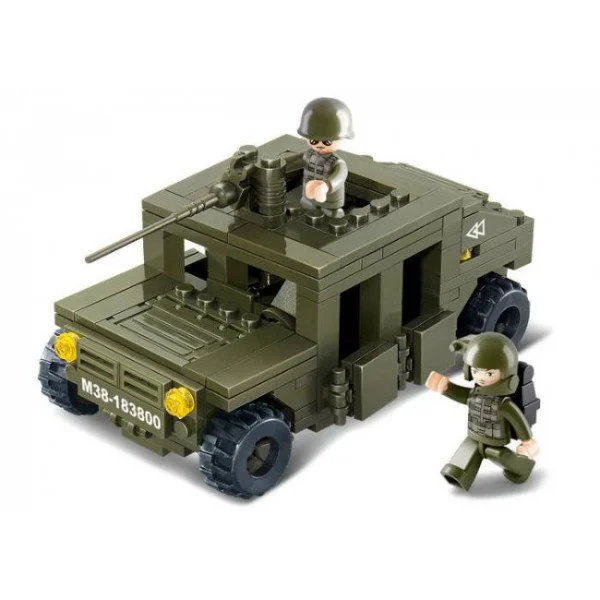 Constructor Sluban Army Land Forces II - Hummer Squadcar