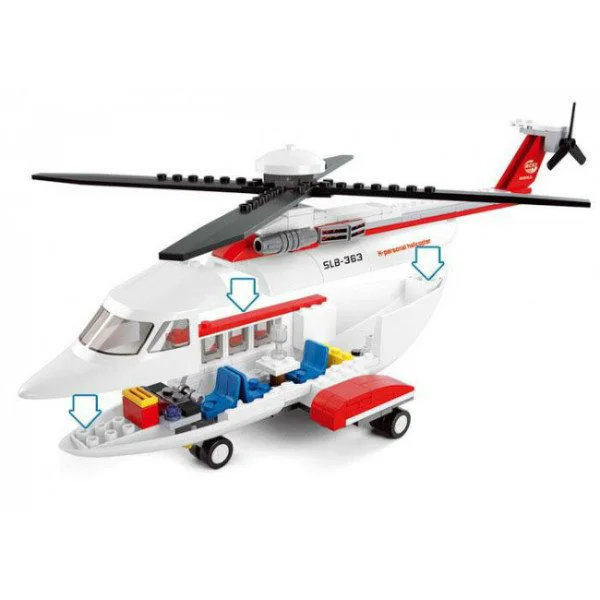 Конструктор Sluban City Aviation-H Personal Helicopter