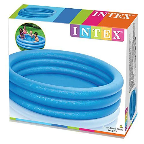 Детский надувной бассейн Intex 168x38