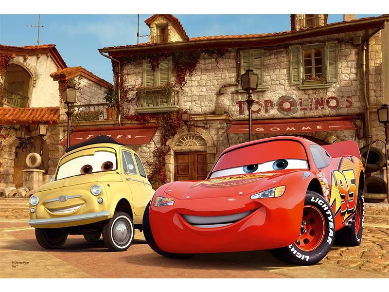 Puzzle Trefl Disney Cars Best pals, 100 piese