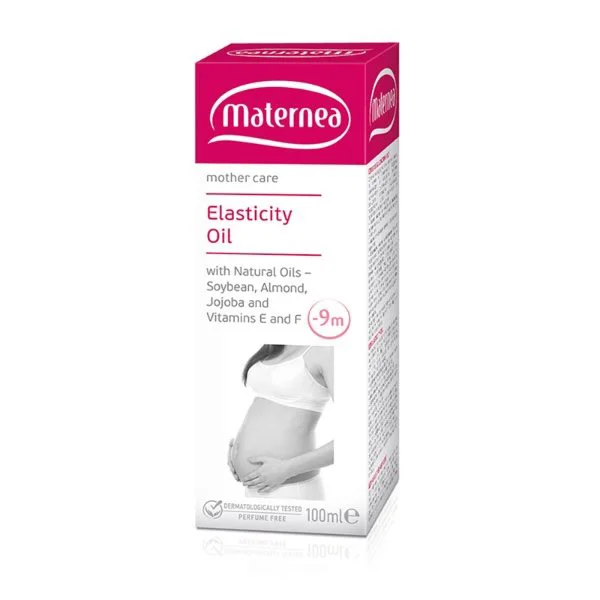 Ulei pentru elasticitatea pielii Maternea cu uleiuri naturale, 100 ml